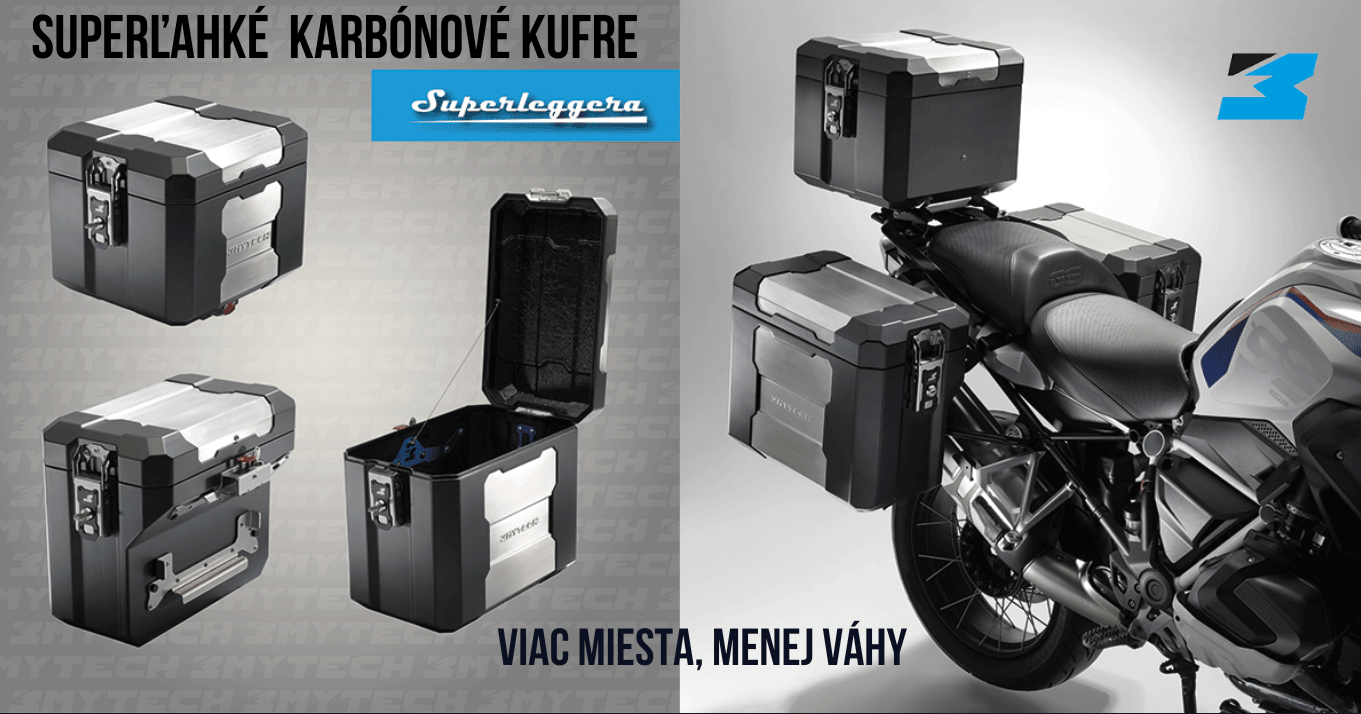 Super ľahké kufre v kombinácii karbón & hliník 
