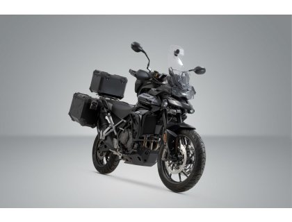 sada Adventure - kufry TraX černé pro TRIUMPH Tiger 900 / GT C701 / C702 (19-20).